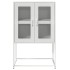 Aparador de acero blanco 68x39x107