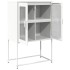 Aparador de acero blanco 68x39x107