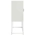 Aparador de acero blanco 68x39x107