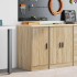Armario de almacenamiento para garaje Roble Sonoma 40x51x85