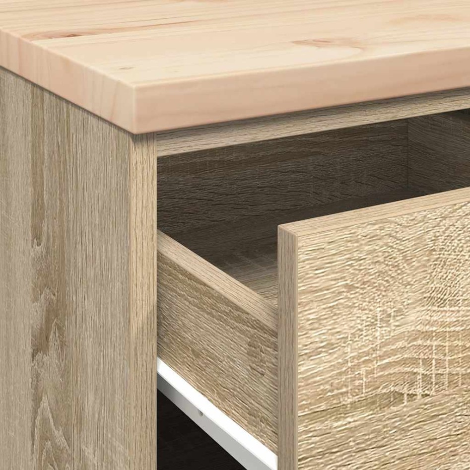 Armario de almacenamiento para garaje Roble Sonoma 40x51x85