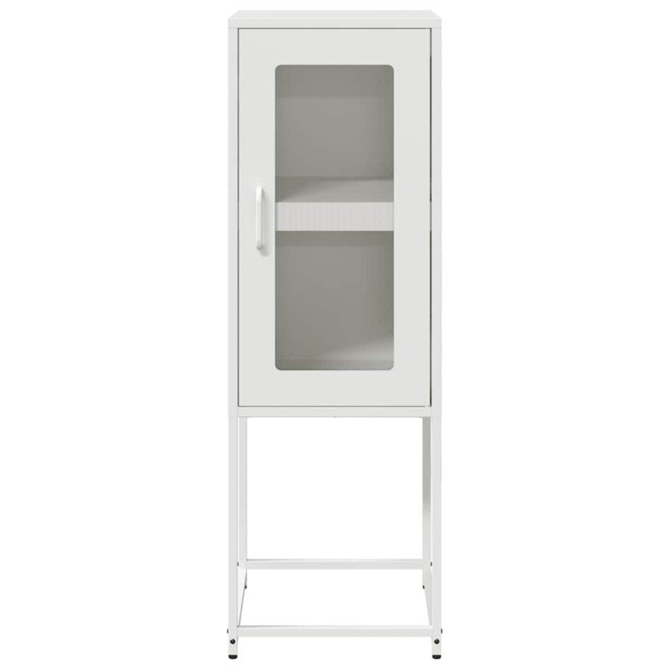 Aparador de acero laminado en frío blanco 36x39x107