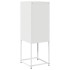 Aparador de acero laminado en frío blanco 36x39x107