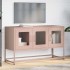 Mueble para TV acero laminado en frío rosa 100,5x39x60,5