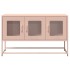 Mueble para TV acero laminado en frío rosa 100,5x39x60,5