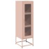 Aparador de acero laminado en frío rosa 36x39x123