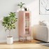 Aparador de acero laminado en frío rosa 36x39x123