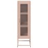 Aparador de acero laminado en frío rosa 36x39x123