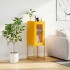 Aparador de acero laminado en frío amarillo 36x39x107