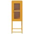 Aparador de acero laminado en frío amarillo 36x39x107