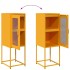 Aparador de acero laminado en frío amarillo 36x39x107