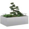 Jardinera 120x80x40 cm de acero galvanizado