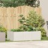 Jardinera acero blanco 120x80x40