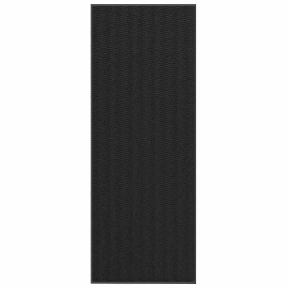 Felpudo negro 115x300