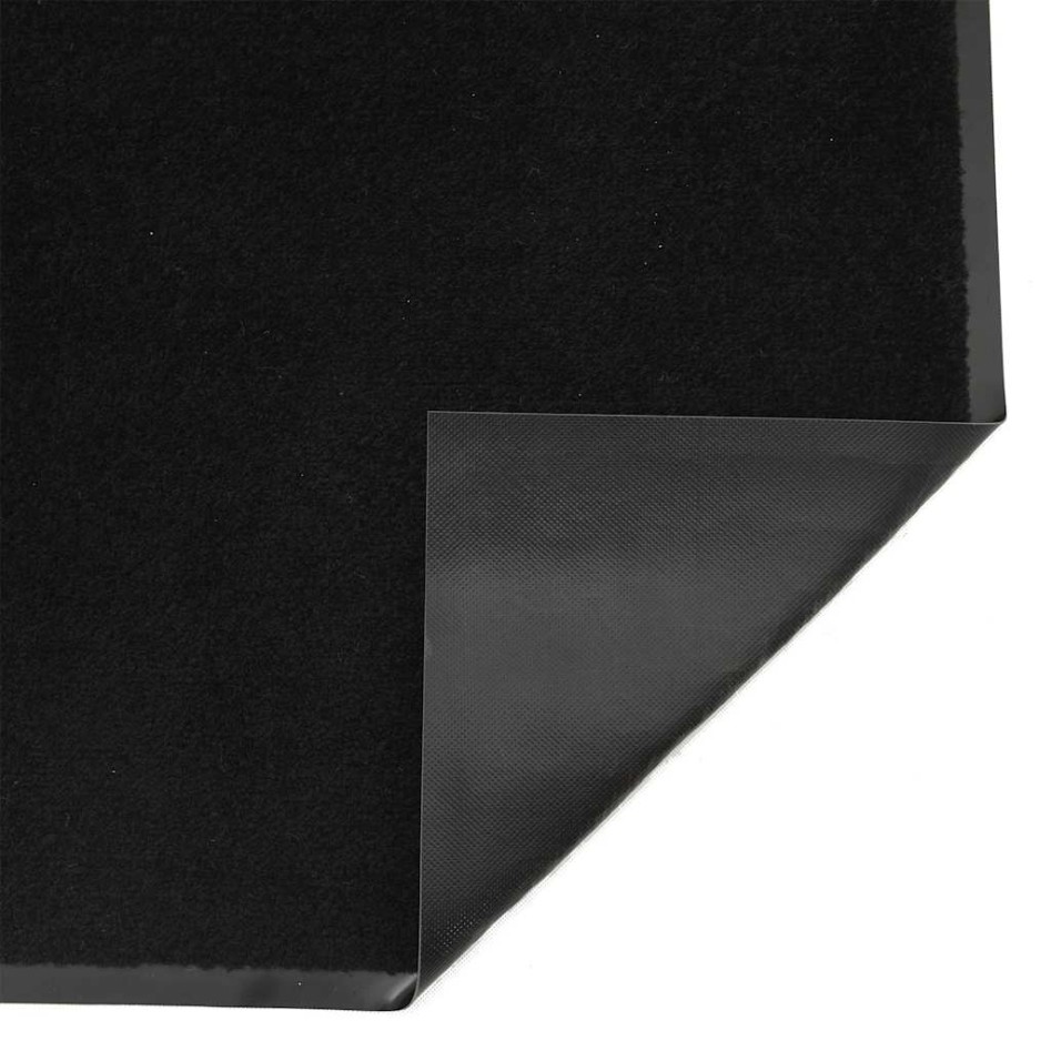 Felpudo negro 115x300