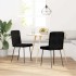 Sillas de comedor 2 unidades terciopelo