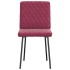 Sillas de comedor 2 unidades terciopelo rojo