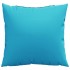 Cojines decorativos 4 uds tela turquesa 60x60
