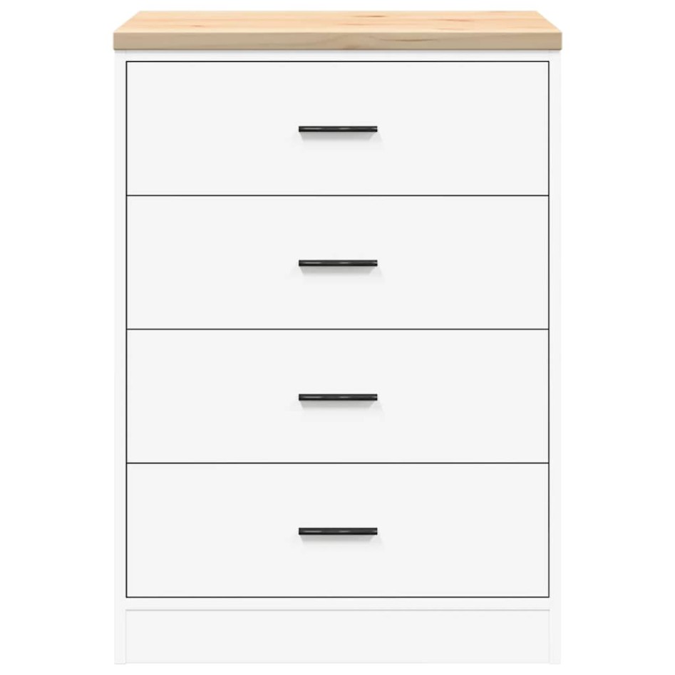 Armario de almacenamiento para garaje blanco 60x51x85