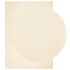 Alfombra de pelo corto suave lavable HUARTE crema 120x170