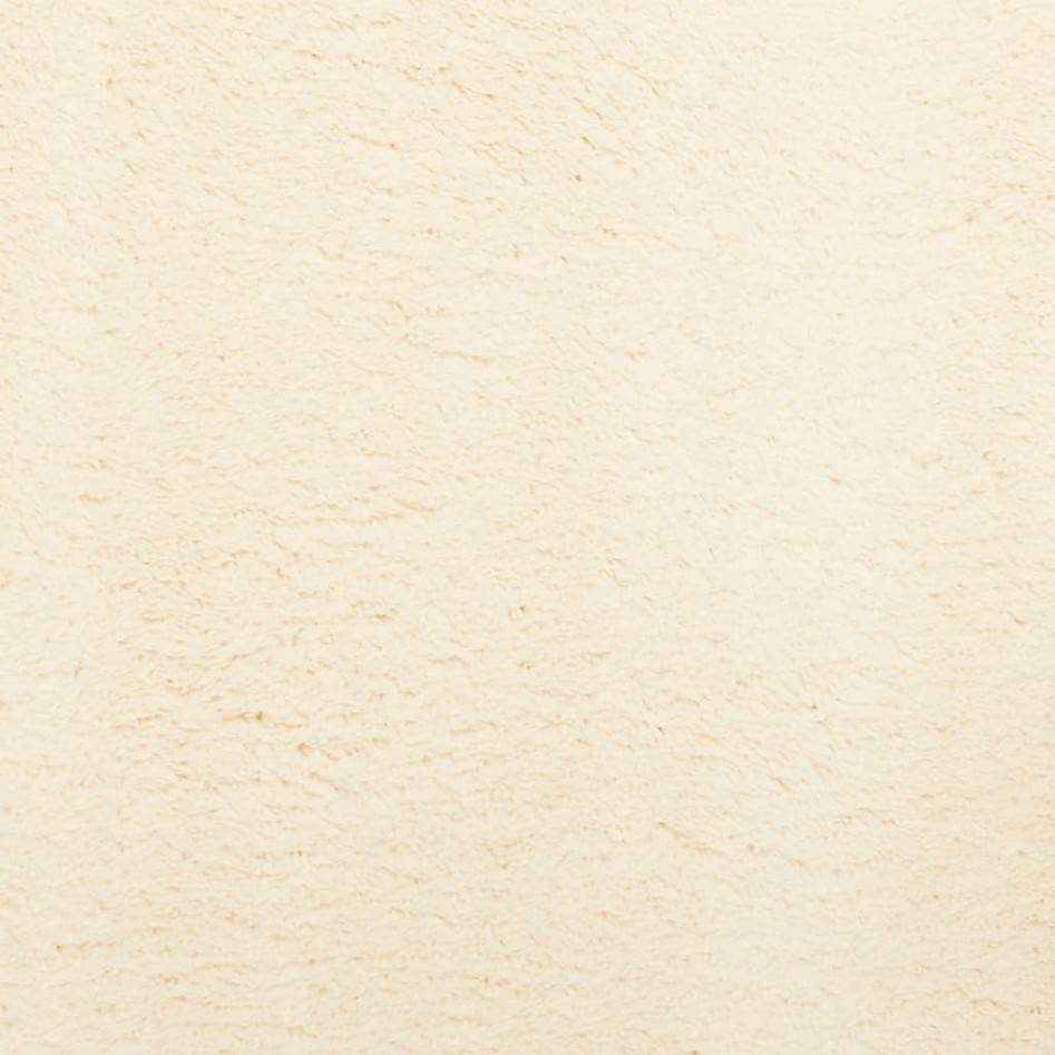 Alfombra de pelo corto suave lavable HUARTE crema 120x170