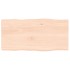 Tablero de mesa madera maciza borde natural 80x40x(2-4)
