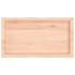 Tablero de mesa madera maciza borde natural 80x40x(2-4)