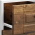 Mueble bajo de cocina porto roble ahumado madera