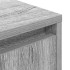 Mesilla de noche con luces LED Sonoma gris 38x34x50