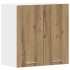 Armario de pared de cocina madera de ingeniería roble
