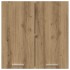 Armario de pared de cocina madera de ingeniería roble