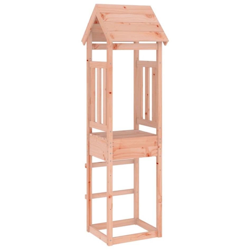 Torre de juegos madera maciza abeto douglas 52,5x46,5x206,5