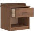Banco de recibidor SANDNES madera maciza de pino 45x40x50