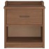 Banco de recibidor SANDNES madera maciza de pino 45x40x50