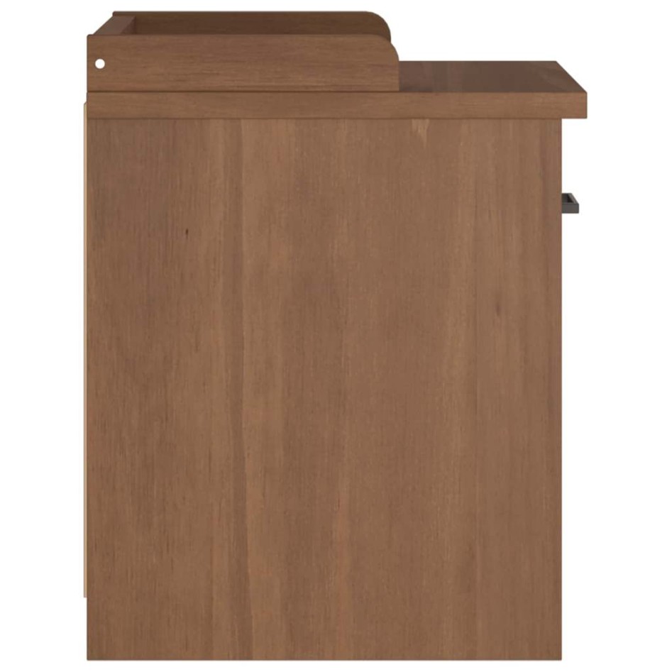 Banco de recibidor SANDNES madera maciza de pino 45x40x50