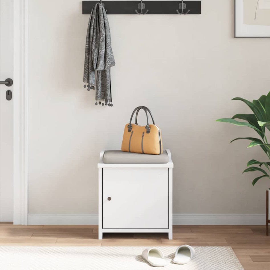 Banco de recibidor SANDNES madera maciza pino blanco