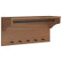 Perchero de pared SANDNES madera maciza de pino 87x30x42