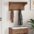 Perchero de pared SANDNES madera maciza de pino 87x30x42