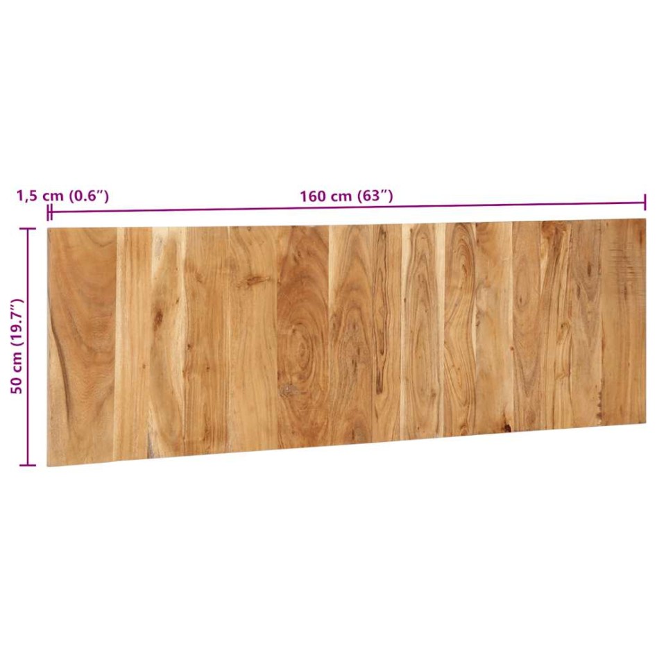 Cabecero 160 cm madera maciza