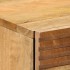 Mesita de noche madera maciza de mango 50x33x60 cm