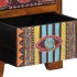 Mesita de noche 35x35x45 cm madera maciza de
