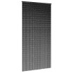 Cortina para puerta insectos gris claro 100x200cm bambú