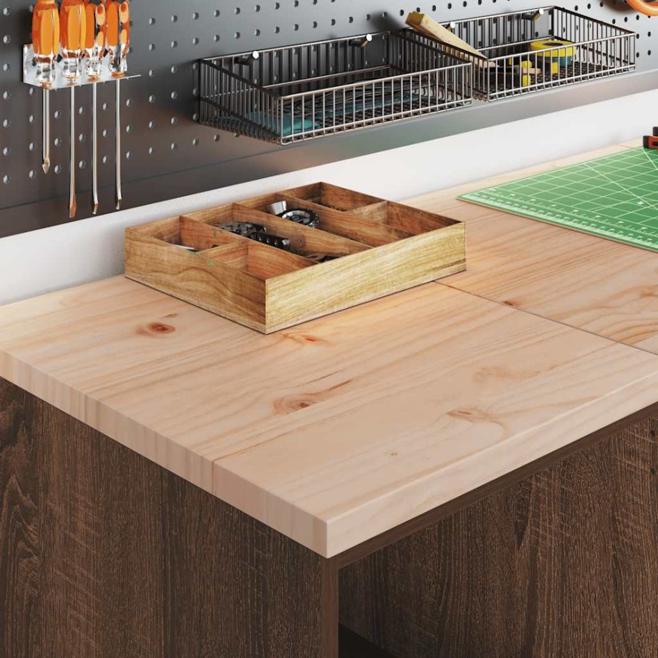 Armarios 2 uds para garaje madera ingeniería marrón