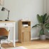 Mueble auxiliar con cajón ODDA 40x24x79 cm madera maciza