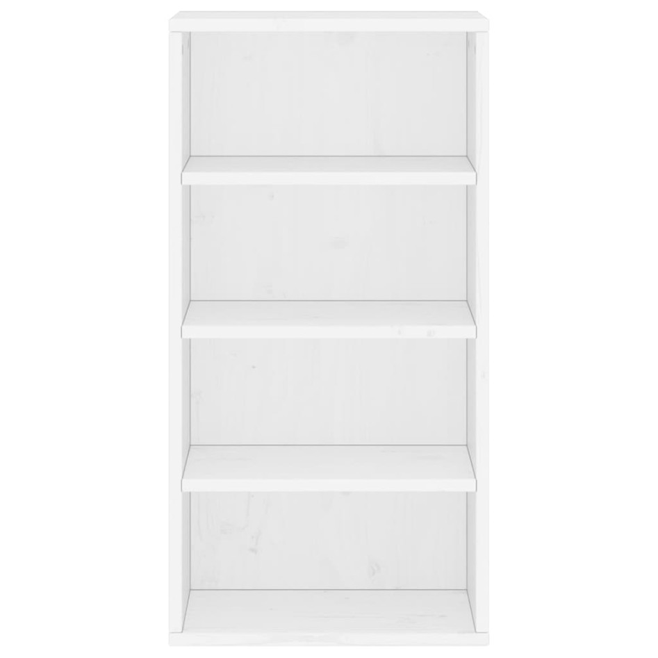 Mueble auxiliar ODDA blanco 40x24x79 cm madera maciza de