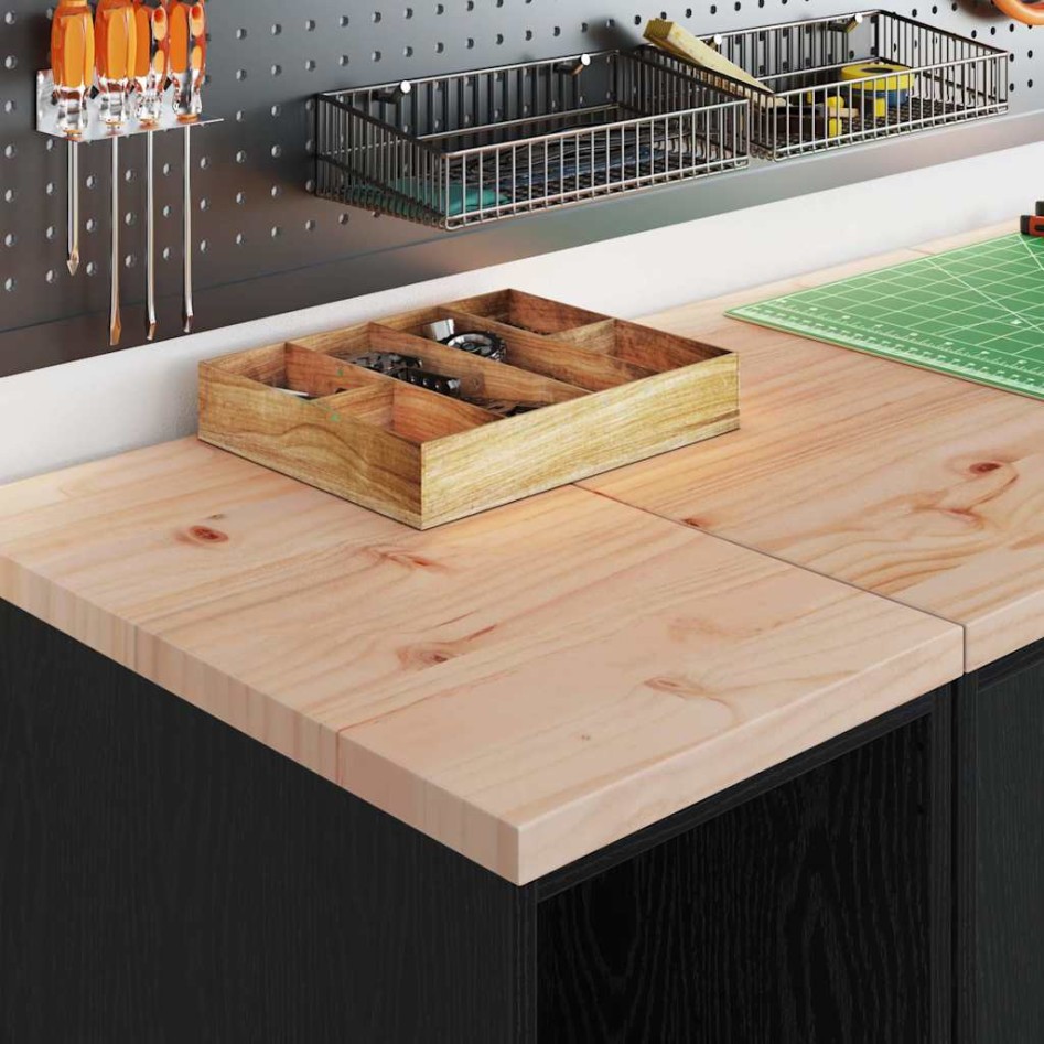 Armarios 2 uds para garaje madera de ingeniería