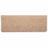 Alfombrilla autoadhesiva escalera 30 uds beige 65x24,5x3,5