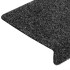 Alfombrilla autoadhesiva escalera 30 uds gris 65x21x4