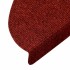 Alfombrilla autoadhesiva escalera 30 uds rojo 56x17x3