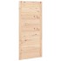Puerta de granero madera maciza pino 90x1,8x204,5
